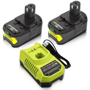 Ibanti 18V Replacement Battery & Charger Set