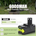 Ryobi 18V Replacement Battery for Power Tools