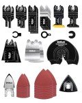 127-Piece Oscillating Saw Blade Kit for Tools