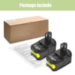 Ryobi 18V Replacement Battery for Power Tools