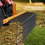 60 Inch Heavy-Duty Pine Straw Needle Rake