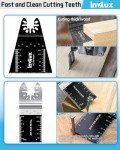 127-Piece Oscillating Saw Blade Kit for Tools