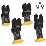 18-Piece Titanium Multitool Blades Set for Cutting