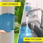 Large Leaf Scoops for Easy Yard Cleanup