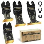 Titanium Oscillating Tool Blades Set - 18 PCS