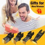 Titanium Oscillating Tool Blades Set - 18 PCS