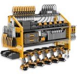 Heavy Duty Power Tool Organizer with Charging Station
