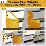 Heavy Duty Power Tool Organizer with Charging Station