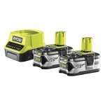 Ryobi 18V Charger with 2 x 4.0 Ah Batteries