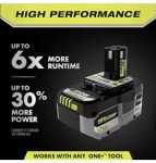 RYOBI ONE+ 18V Lithium-Ion Battery 2-Pack