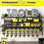 Power Tool Organizer with Charging Station and Storage