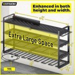 Power Tool Organizer with Charging Station and Storage