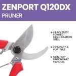Zenport Q120DX Pruners - 8-inch Precision Secateurs (2 Pack)