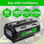 40V 6.0Ah Lithium Battery for Ryobi Tools