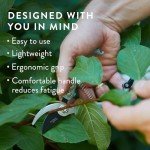 Lightweight Durable Gardening Pruners in Green