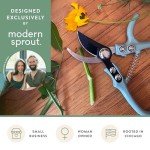 Lightweight Durable Gardening Pruners in Green