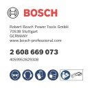 Bosch PRO Multitool Blade for Hardwood & Plastic