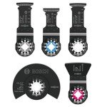 BOSCH 5-Piece Starlock Oscillating Blade Set