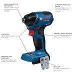 BOSCH GDR18V Brushless Impact Driver with 1,950 In.-Lbs Torque