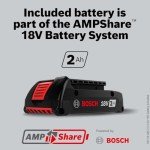 Bosch 18V Cordless Brushless Angled Finish Nailer