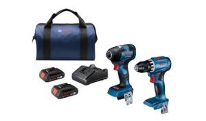 Bosch 18V 2-Tool Combo Kit with Batteries