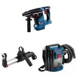BOSCH 18V Rotary Hammer & Dust Collection Bundle