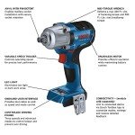 Bosch 18V Mid-Torque Impact Wrench - Bare Tool