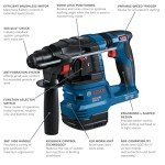 BOSCH 18V Brushless SDS-plus Rotary Hammer Tool