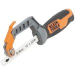 Klein Tools Mini Finish-Cut Hacksaw with Bi-Metal Blade
