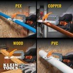 Klein Tools Mini Finish-Cut Hacksaw with Bi-Metal Blade