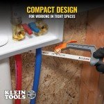 Klein Tools Mini Finish-Cut Hacksaw with Bi-Metal Blade
