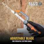 Klein Tools Mini Finish-Cut Hacksaw with Bi-Metal Blade