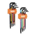Klein Tools 18-Piece Color Coded Hex Key Set