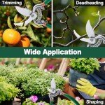 Joytec 8" Garden Pruning Shears and Clippers