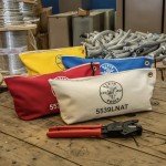 Large 16-Inch Canvas Tool Zipper Bag Set