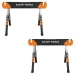Klein Tools Adjustable Folding Saw Horse - 2-Pack