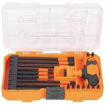 Klein Tools 23-Piece Interchangeable Ratcheting T-Handle Set