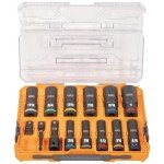 Klein Tools 14-Piece Deep-Well Impact Socket Set