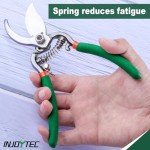 Joytec 8" Garden Pruning Shears and Clippers