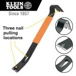 Klein Tools 66098 Heavy Duty Pry Bar 21-Inch