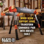 Klein Tools Adjustable Folding Saw Horse - 2-Pack