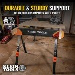 Klein Tools Adjustable Folding Saw Horse - 2-Pack