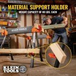 Klein Tools Adjustable Folding Saw Horse - 2-Pack