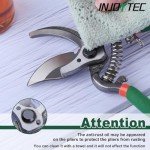 Joytec 8" Garden Pruning Shears and Clippers