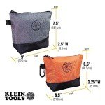 Klein Tools Stand-Up Utility Bag Set, 4-Pack