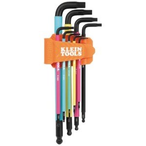 Klein Tools 9-Piece Metric Ball End Hex Key Set