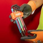 Klein Tools 9-Piece Metric Ball End Hex Key Set