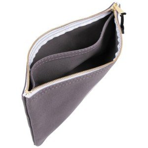 Klein Tools Canvas Zipper Bag Organizer, 7"x12.5
