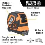Klein Tools 25-Foot Heavy-Duty Tape Measure