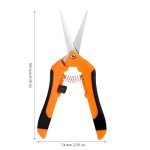 8 Pack of 6.5 Inch Stainless Steel Trimming Scissors